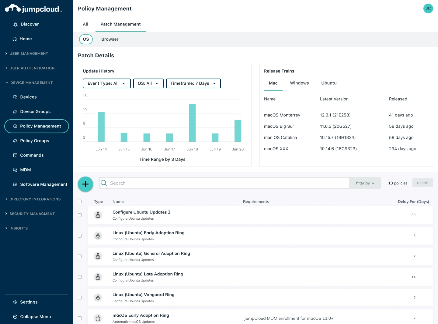 Jumpcloud Device Management
